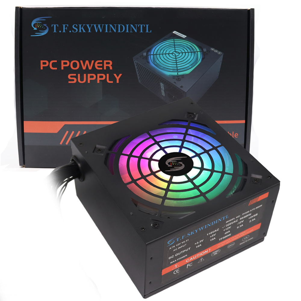 Psu Computer - Fonte 500w psu12v fontes de alimentação