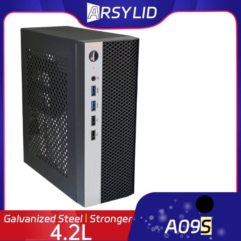 Psu Computer - A09S 4.2L ITX Chassis A4 HTPC
