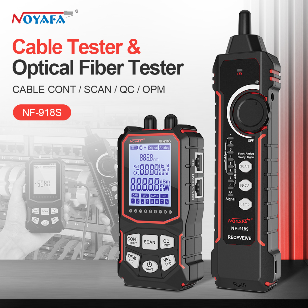 Power Supply Tester - Noyafa testador de cabo de rede