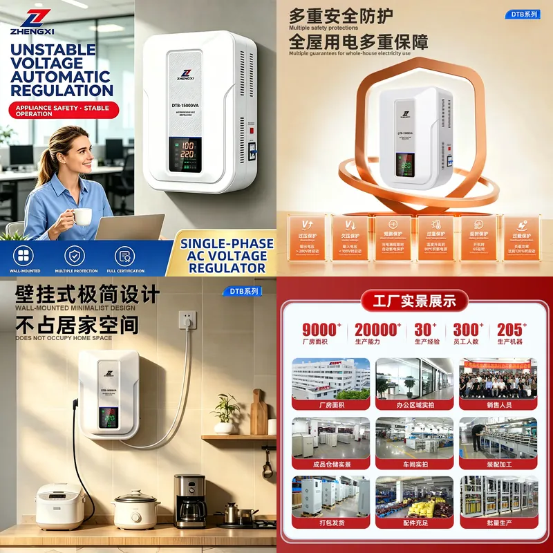 Ac Power Supply - Regulador de Voltagem Eletrônico Zhengxi DTB