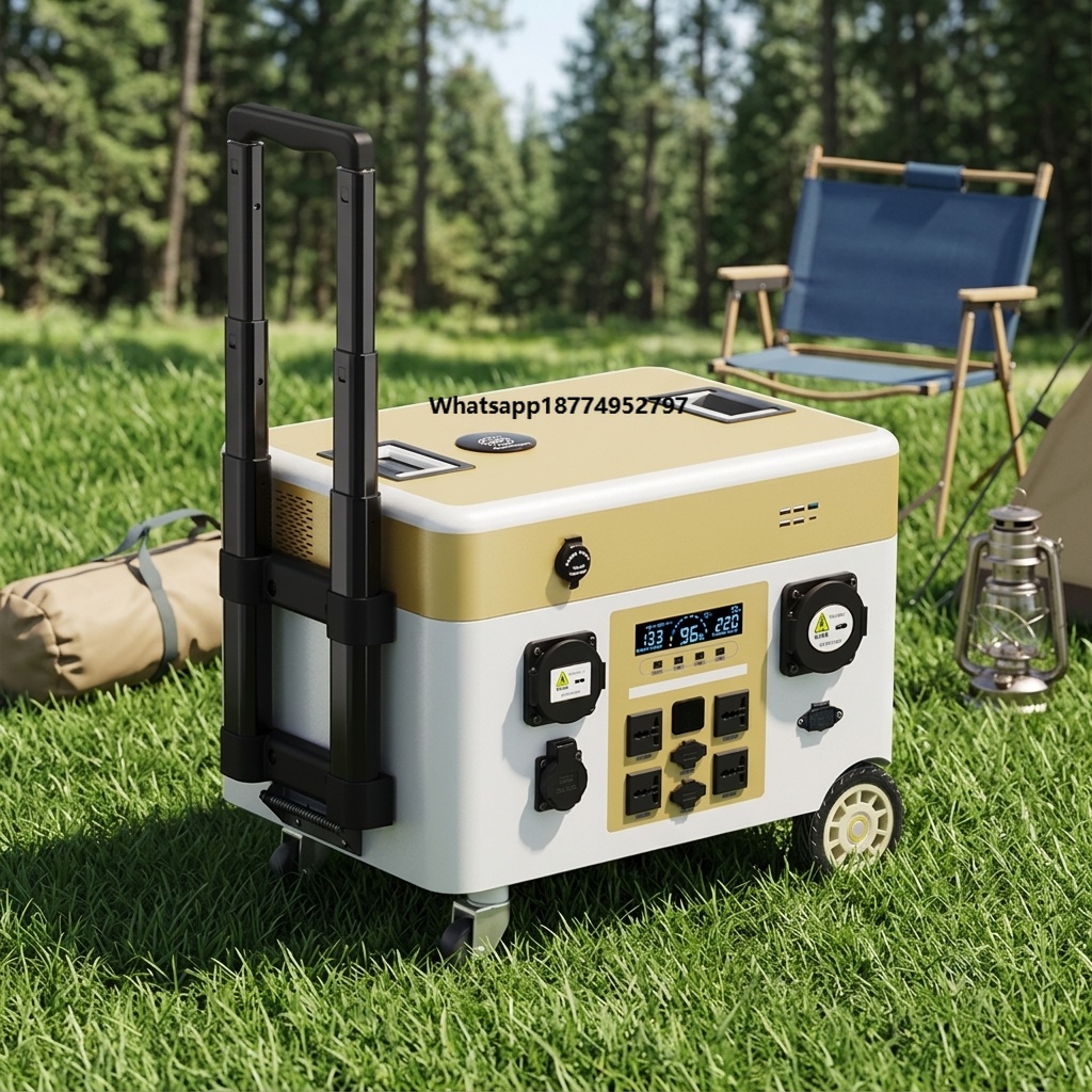 Power Supply - Gerador Solar Portátil de 5000Wh com