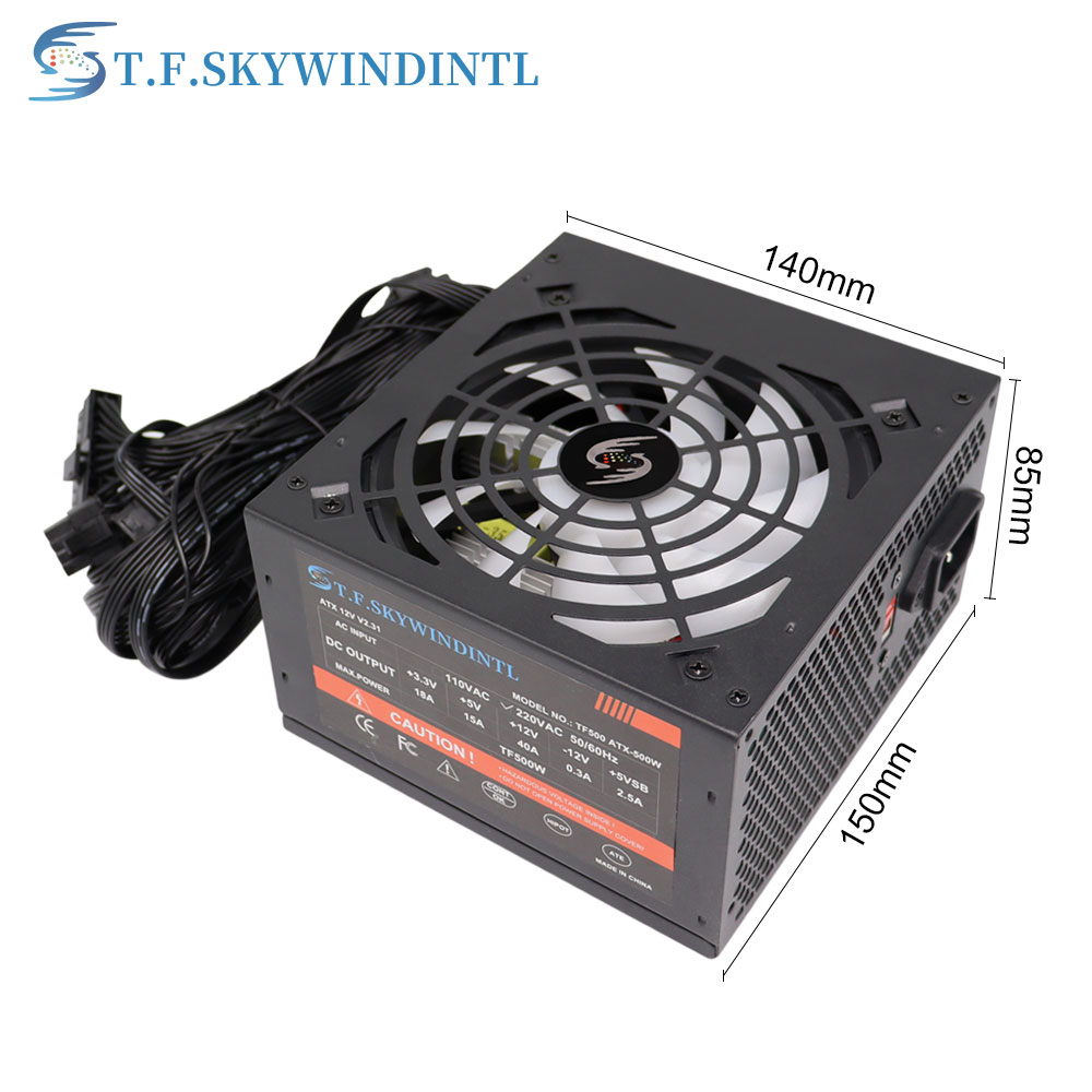 Fonte 500w psu12v fontes de al - Psu Computer avaliação e preço