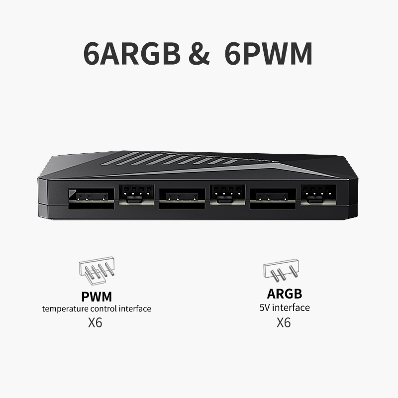 Teucer LP-6P argb controle rem - Pc Power Supply avaliação e preço